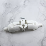 Side Wiring Tripolar Power Plug, EU Plug