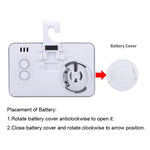 Mini Refrigerator Thermometer Digital LCD Display Freezer Temperature Meter with Hook, Refrigerator Thermometer