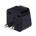 Portable Universal Socket to US Plug Power Adapter Travel Charger, US Plug