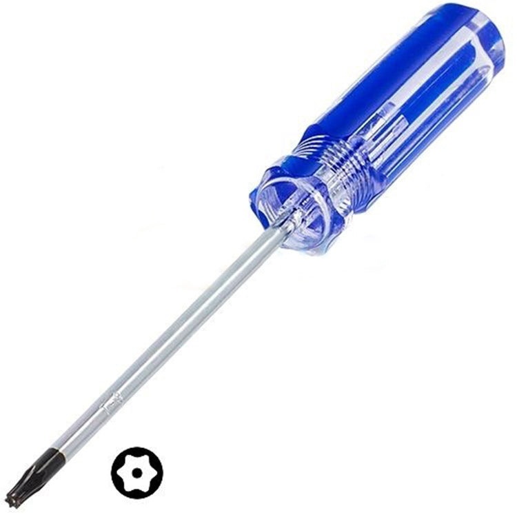 3pcs RZ-CT09 T9 Type Perforated Manual Plum Screwdriver, Random Color Delivery, RZ-CT09