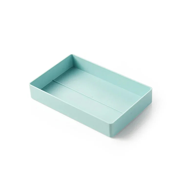 Desktop Removable Assembled Small File Storage Box, 0115-3 (Blue Green), 0115-3 (Grey White)