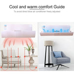 Bedroom Wall-Mounted Baby Universal Anti-Straight Blowing Air Conditioning Windshield Wind Deflector Shroud, Y Rounded Corner Version, Y Rounded Corner Version