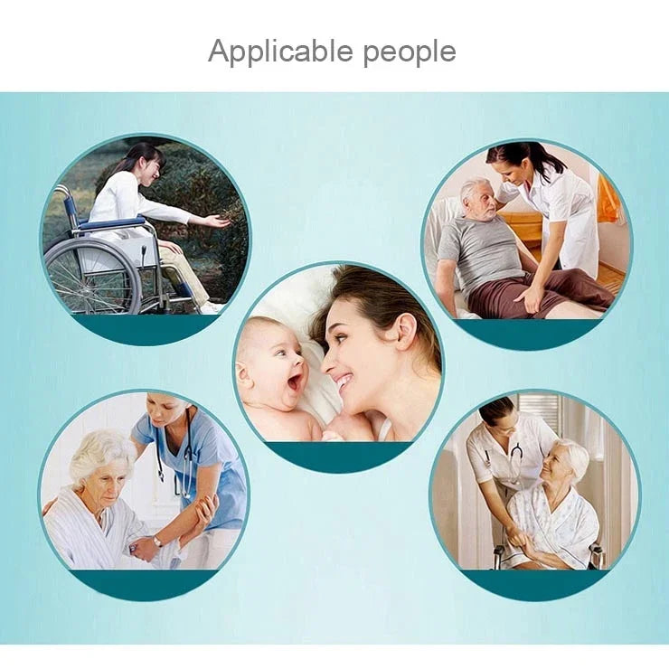 KANG YI DOCTOR Adult Diapers Cloth for Disabled Old Women and Men Disposable Nappy Incontinence, L, Suitable for waistline: 1.7-2.5 Feet, L 10pcs