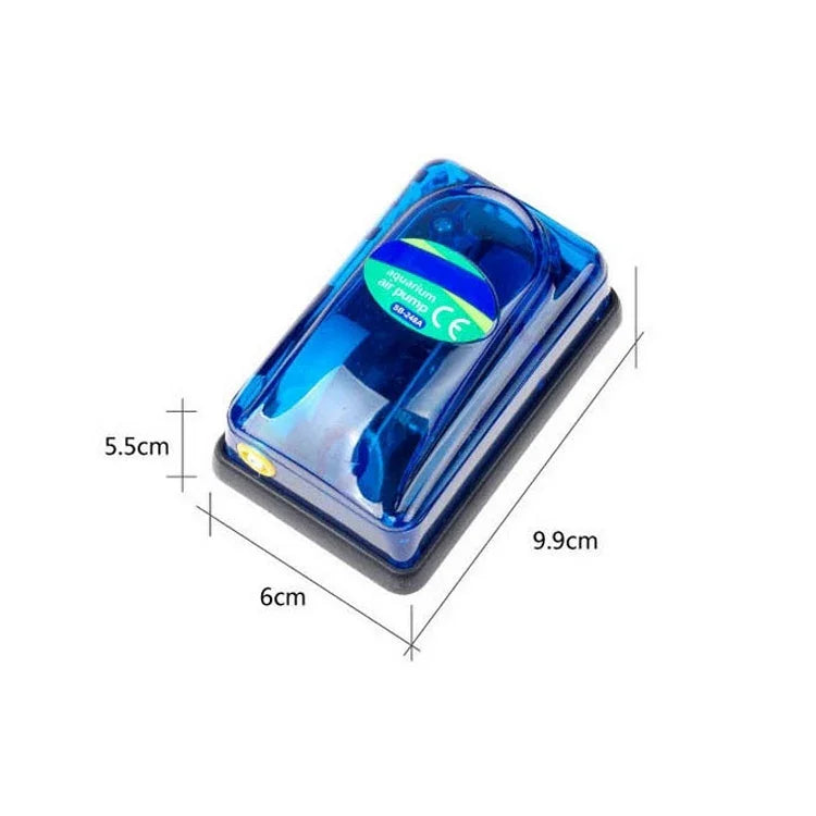 SOBO SB-248A 3W Single Outlet Adjustable Flow Aquarium Air Pump Fish Tank Oxygen Air Pump, 3W Single Outlet