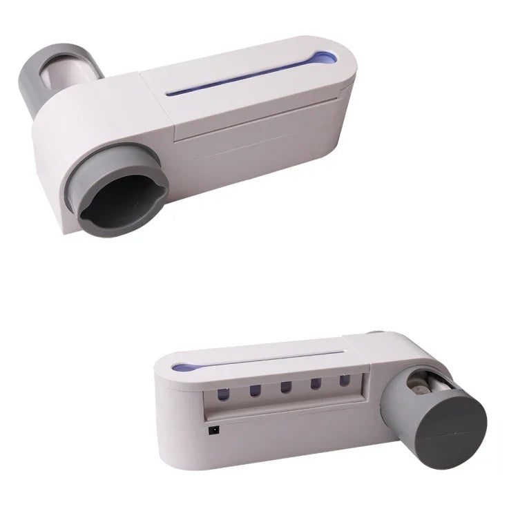Automatic Toothpaste Dispenser Dental UV Ultraviolet Toothbrush Sterilizer Storage Holder