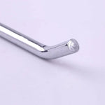10pcs 3.5mm Supermarket Iron Grid Shelf Hook, Length: 10cm, 3.5mm  10cm