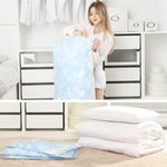Space Saving Orchids Pattern Vacuum Storage Bag, Thinken Quilts Clothing Vacuum Seal Storage Bag, Size: 50*70 cm, Size: 50*70 cm