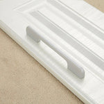2049-160 Drawer Cabinet Door Aluminum Alloy Handle Straight Door Handle, 2049-160 (White)