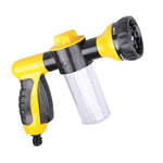 Multifunctional Car Foam Water Gun Garden Watering Tools Pet shower sprinkler,Random Color Delivery,Without Water Pipe, Water Gun