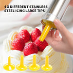 Multifunctional  Household Cookie Biscuit Machine Tool Mold Decorating Mounted DIY Baking with 20 Moulds & 4 Nozzles, Multi-function silver