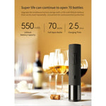Original Xiaomi Youpin Huohou Automatic Wine Bottle Kit Electric Corkscrew With Foil Cutter, Corkscrew