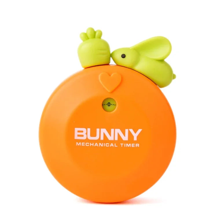 Rabbit 60 Minutes Mechanical Kitchen Cooking Count Down Alarm Timer Home Decorating Gadget, Random Color Delivery, RB277