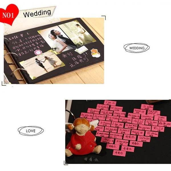 DIY Creativity Loose-leaf Type Retro Imitation Leather Lashing Children Growth Memorial Photo Album, Lashing