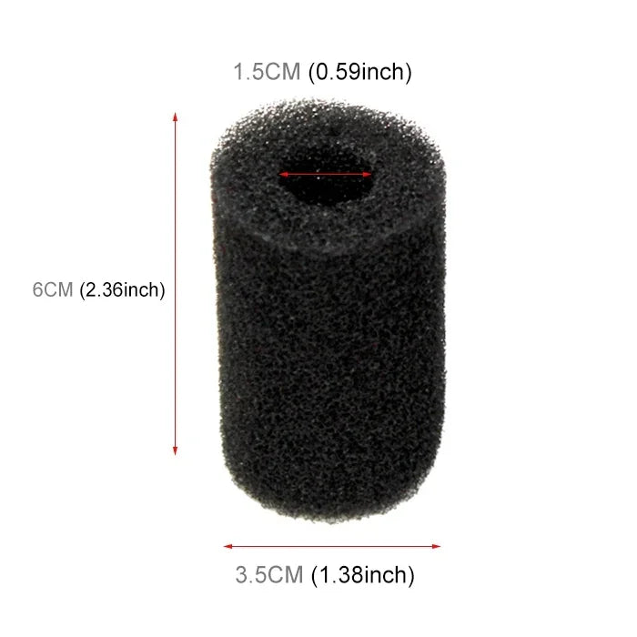 10 PCS Special Protection Cotton Sleeve for Aquarium Filter Suction Port, Inside Diameter: 22mm, Inside Diameter: 22mm