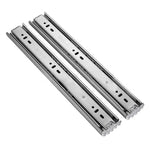 14 inches 3-section Mute Stainless Steel Sliding Drawer Slides Ball Slide Rail Length: 35cm, 14 inches