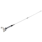 Universal Car Decoration Extensile Aerial Clip Side Car Modified To Remove Static Electricity Aerial, Length: 60cm, Length: 60cm Black, Length: 60cm Silver