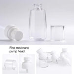 10 PCS Portable Refillable Plastic Fine Mist Perfume Spray Bottle Transparent Empty Spray Sprayer Bottle, 100ml, 100ml