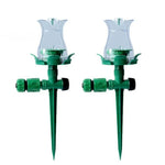LED Luminous Lawn Sprinkler Automatic Water Sprinkler Garden Outdoor Irrigation Nozzle for Courtyard, LED Lawn Sprinkler