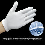 12 Pairs Pure Cotton Working Gloves, Medium Thick Size：Free Size, Medium Thick, Size：Free Size