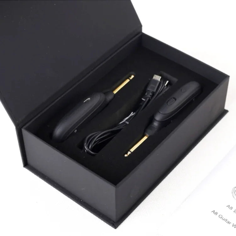Guitar Wireless Transmitter Receiver A8 Electric Guitar Wireless Connection System Pickups, Guitar Wireless Transmitter