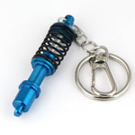 Shock Absorber Keychain Key Ring Holder