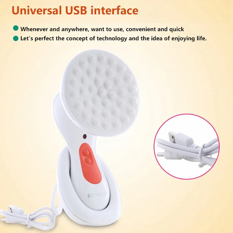 CNaier AE-906 Portable Waterproof USB Charging Chest Electric Massage Instrument