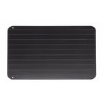 Kitchen Tool Rapid Defrosting Tray Thawing Plate Frozen Food Defrost Without Electricity, Size: 11.6 x 8 inch, Medium 3mm