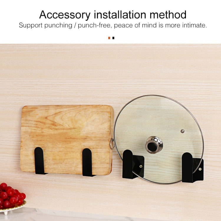 Stainless Steel Wall-mounted Kitchen Rack Hanging Seasoning Holder, Seasoning Holder