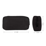 Simple Multi-functional Digital Device Travel Storage Bag for Phones, Power Bank, U-disk, Earphones, Data Cable and etc, Small Size: 16*11*5cm, Size: 16*11*5cm Black, Size: 16*11*5cm Pink, Size: 16*11*5cm Grey, DY01 16x11x5cm