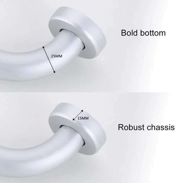 30cm Space Aluminum Bathroom Barrier-free and Safe Armrest, 30cm