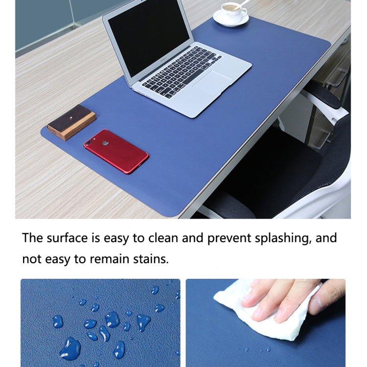 Multifunction Business PU Leather Mouse Pad Keyboard Pad Table Mat Computer Desk Mat, Size: 60 x 30cm, Size: 60 x 30cm(Baby Blue), Size: 60 x 30cm(Apricot), Size: 60 x 30cm(Black), Size: 60 x 30cm(Pink), Size: 60 x 30cm(Green)                          ...