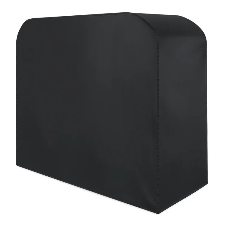 Anti-UV Waterproof Dust-proof 210D Oxford Cloth Folding BBQ Protective Cover Outdoor Gas Charcoal Electric Barbeque Grill Cover, Size: 145*61*117cm(Black), Size: 145*61*117cm