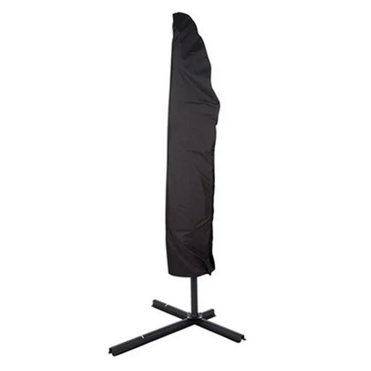 Anti-UV 210D Oxford Cloth Folding Outdoor Parasol Umbrella Protective Cover, Size: 57*48*25cm(Black), Size: 57*48*25cm
