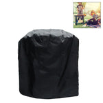 Outdoor Anti-UV Waterproof Dust-proof 210D Oxford Cloth BBQ Circle Protective Bag Charcoal Barbeque Grill Cover, Size: 58x77cm, Size: 58x77cm
