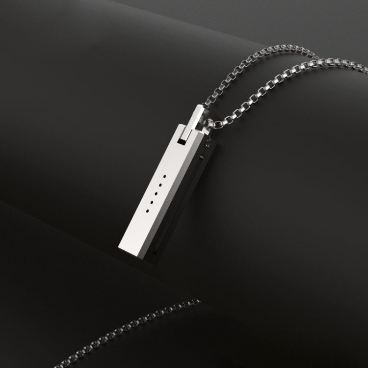 Mijobs Metal Screwless Magnetic Pendant Necklace for Fitbit Flex 2, Host not Included