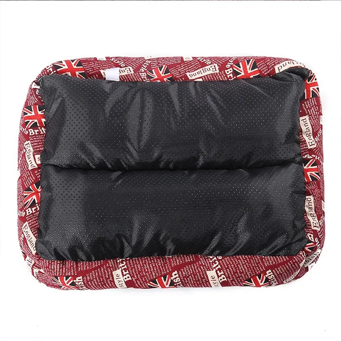 Candy Color Four Seasons Genuine Warm Pet Dog Kennel Mat Teddy Dog Mat, Size: S, 43×32×10cm, Size: S