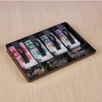 Durable Four-frame ABS Cash Coin Register Insert Tray Cashier Drawer Storage Cash Register Tray Box Classify Organizer, Four-frame (Black)