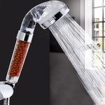 PC Negative Ions Shower Head, Size: Small, Interface:  2cm, Size: Small(Blue), Size: Small(Transparent)