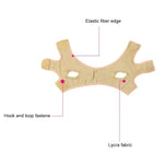Lycra Flesh Color Breathable Skin Care And Lift Reduce Double Chin Mask Face Belt, Size: M, Size: M