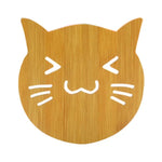 5pcs Cute Cartoon Kitchen Table Protect Wood Cup Pad Heat Insulation Coaster Mat, Random Style Delivery, Table Mats 2