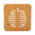 5pcs Cute Cartoon Kitchen Table Protect Wood Cup Pad Heat Insulation Coaster Mat, Random Style Delivery, Table Mats 2