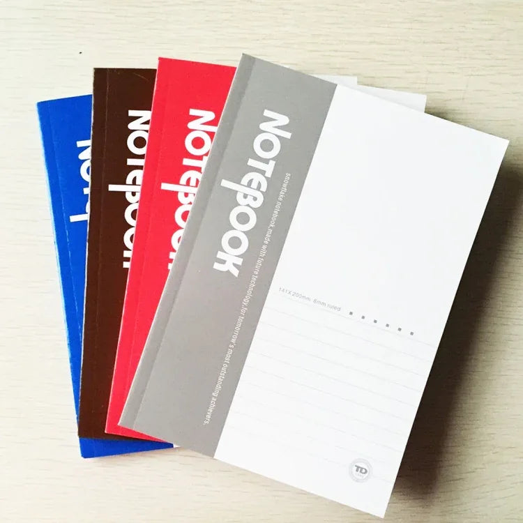 10 PCS 20 Pages A5 Soft Cover Diary Notebook Office Supply, Random Color Delivery, 20 Pages