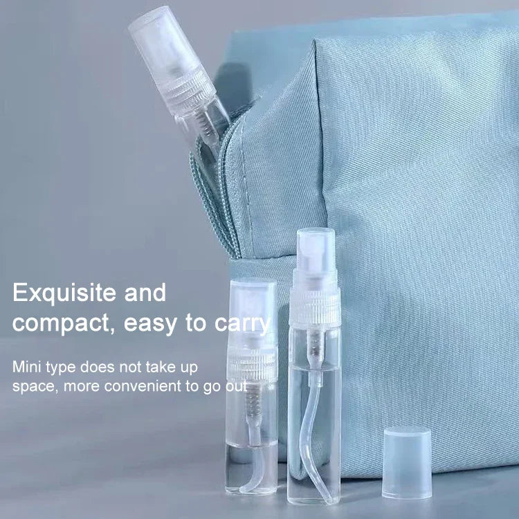 50 PCS Perfume Bottle Spray Bottle Perfume Bottle Empty Bottle, Capacity:2ML (Transparent), 2ML (Transparent)