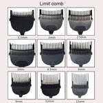 HJ-2018 Men Electric Shaver Fader Self-help Hair Clipper with Wai Cloth + Sponge, Standard Version, CN Plug, with Wai Cloth + Sponge