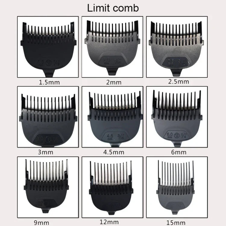 HJ-2018 Men Electric Shaver Fader Self-help Hair Clipper, Standard Version, CN Plug, Standard Version