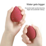 Gourd Water-drop Sponge Makeup Egg Soft Cosmetic Puffs Set  (Lafite Mat), 2