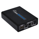 HDMI to Composite / AV S-Video Converter RCA CVBS/L/R Video Converter Adapter, EU Plug, HDMI to AV + S-Video