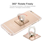 360 Degrees Rotation Ring Phone Holder, Gold, HK Stock
