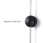 Magnetic Wire Take-up Cable Winder Magnetic Holder Desktop Storage