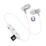 F11 Bluetooth 4.2 Hanging Neck Design Bluetooth Headset, Support Music Play & Switching & Volume Control & Answer
